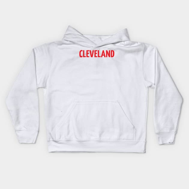 Cleveland Kids Hoodie by ProjectX23